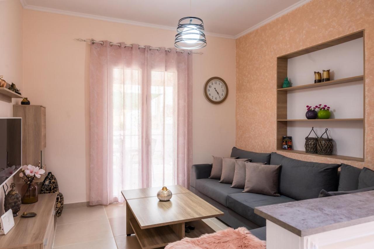 Fouki Apartments Ipsos Beach ภายนอก รูปภาพ