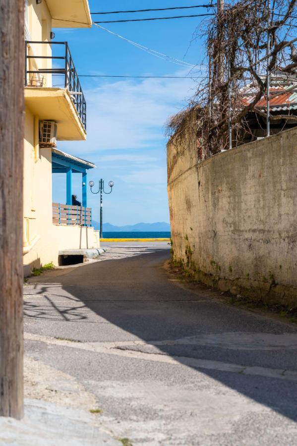 Fouki Apartments Ipsos Beach ภายนอก รูปภาพ